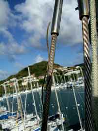 Ein gerissenes Kardeel ist nur sehr schwer zu erkennen