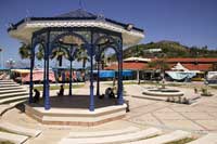 Rondell am Markt in Marigot