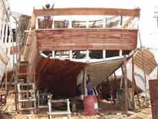 Bootsbau wie vor 100 Jahren 