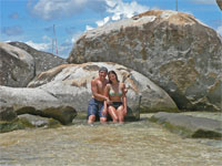 Jochen und Yvonne in "The Bath"