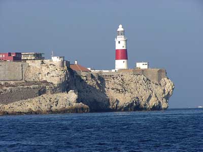 Der "Europa-Point" vor Gibraltar