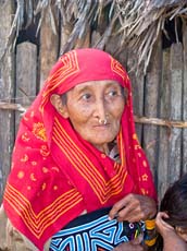 Großmutter von vielen Enkeln